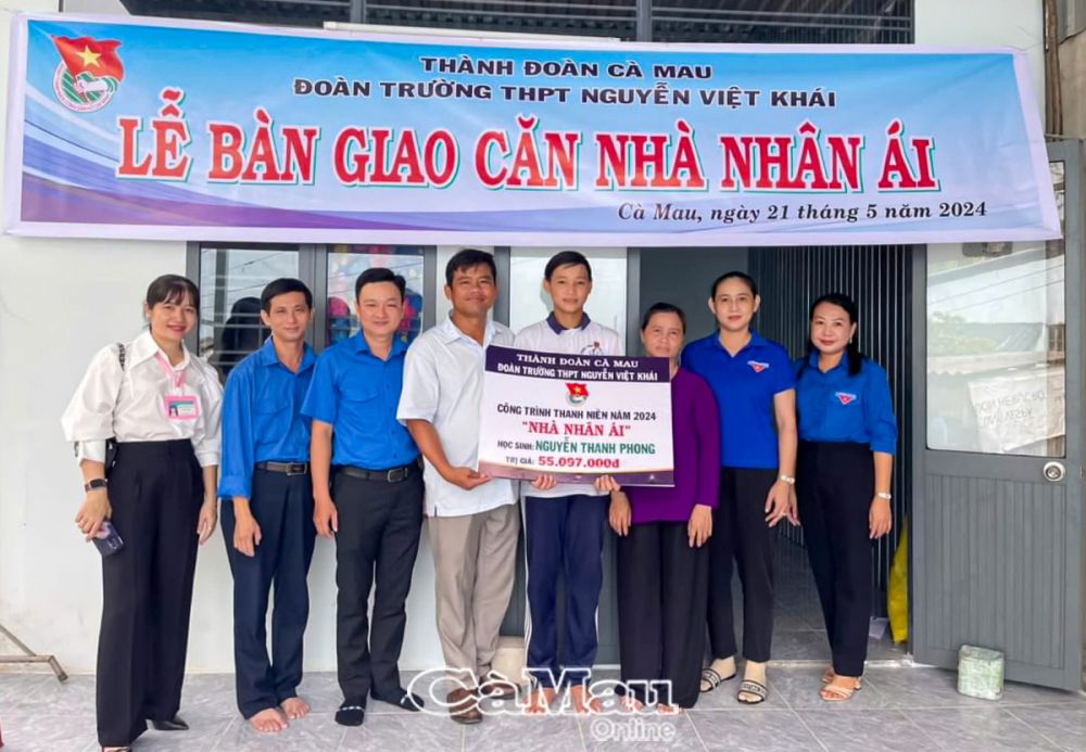 Từ kết quả đạt được trong những năm qua, Ðoàn, Hội các cấp trong toàn tỉnh tiếp tục xây dựng nhà Nhân ái cho ÐVTN, hội viên có hoàn cảnh khó khăn về nhà ở.