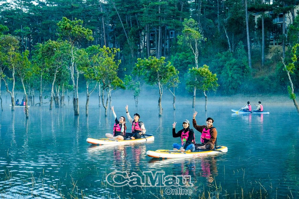 Khoảnh khắc thả hồn vào không gian yên bình.