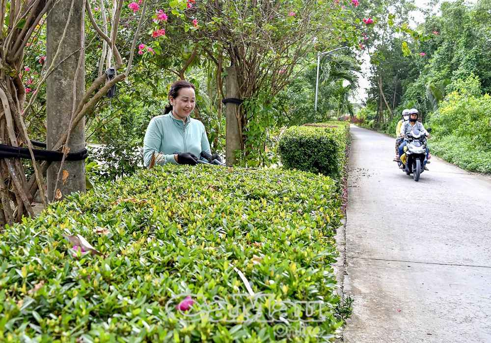 Ấp Lý Ấn đi đầu trong các phong trào thi đua, góp phần đưa xã Hưng Mỹ hoàn thành tiêu chí xây dựng nông thôn mới nâng cao.