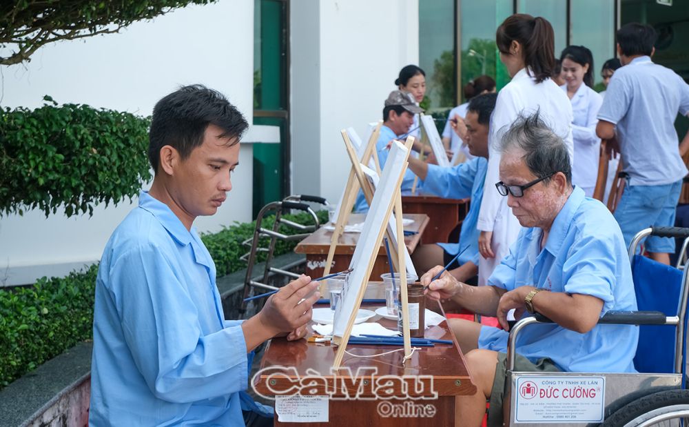 Hoạt động được tổ chức nhằm tạo không gian thư giãn, yên bình, giúp bệnh nhân giảm áp lực tinh thần, duy trì sự tập trung.