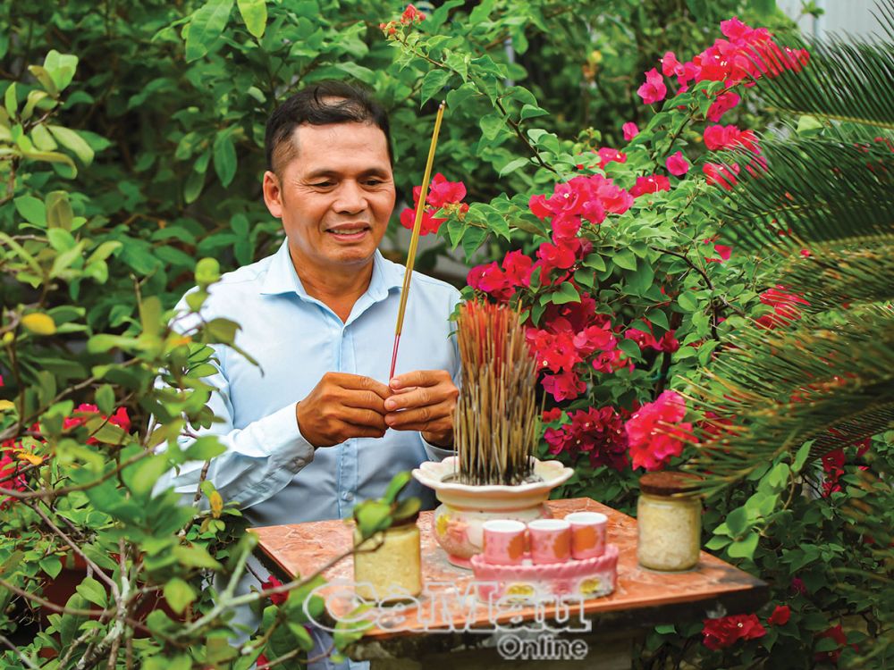 Tục thờ “Ông Thiên” hiện tại vẫn được nhiều hộ gia đình duy trì.