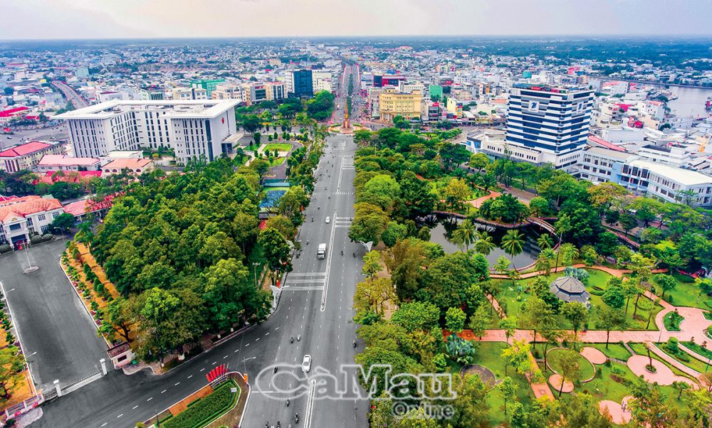 Kết cấu hạ tầng đô thị TP Cà Mau ngày càng hoàn thiện, xứng tầm là trung tâm kinh tế, chính trị, văn hoá - xã hội tỉnh Cà Mau.