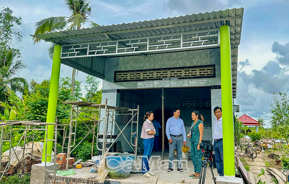 Nhiều căn nhà trong chương trình xoá nhà tạm, dột nát trên địa bàn huyện U Minh đang được đẩy nhanh tiến độ.
