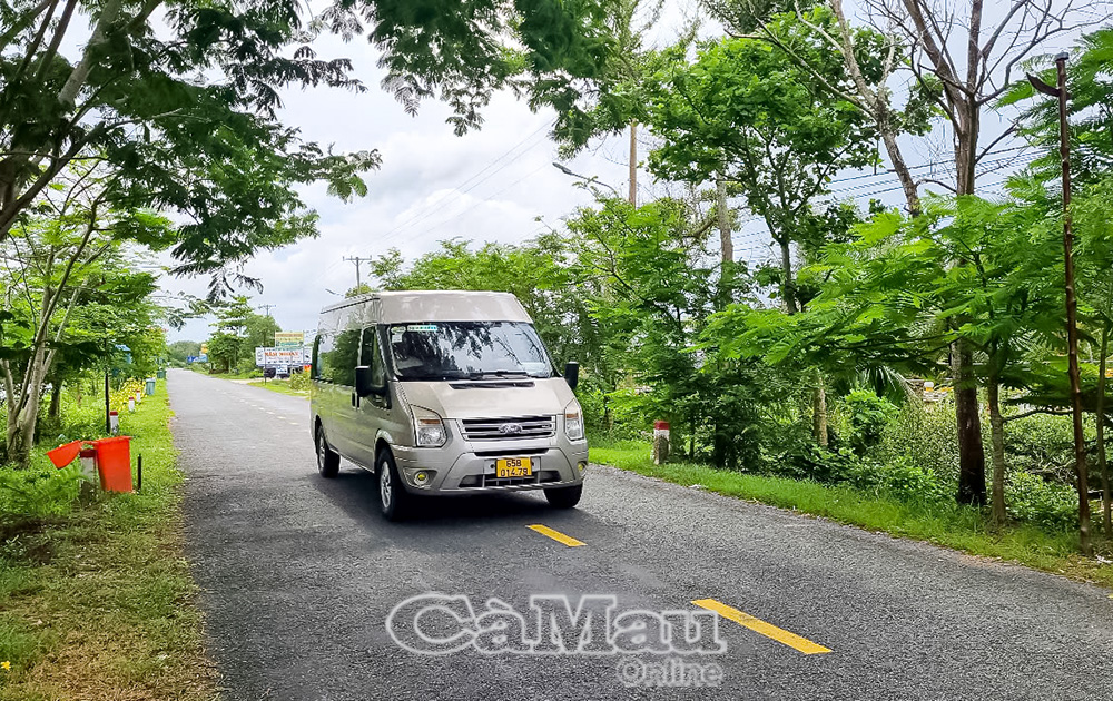 Diện mạo mới ngày càng khởi sắc của  nông thôn xã Ðất Mũi.