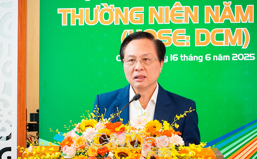 Ông Bùi Minh Tiến-Thành viên Hội đồng Thành viên-Tập đoàn Công nghiệp Năng lượng Quốc gia Việt Nam mong muốn công ty tiếp tục phát huy hơn nữa kết quả đạt được, tái cấu trúc công ty, đưa công ty lên tầm cao mới.