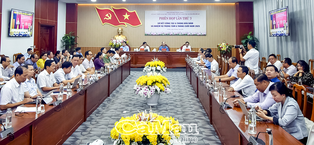 Tại điểm cầu Cà Mau tham dự phiên họp có đồng chí Bí thư Tỉnh ủy Nguyễn Hồ Hải; Phó Bí thư Thường trực Tỉnh ủy Huỳnh Quốc Việt; Chủ tịch HĐND tỉnh Phạm Văn Thiều; Chủ tịch UBND tỉnh Phạm Thành Ngại và được truyền trực tuyến đến 64 điểm cầu cấp xã, phường trong toàn tỉnh. 