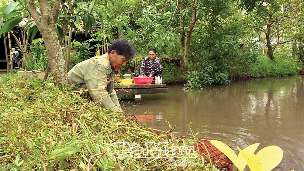 Vợ chồng ông Sáu Thường.