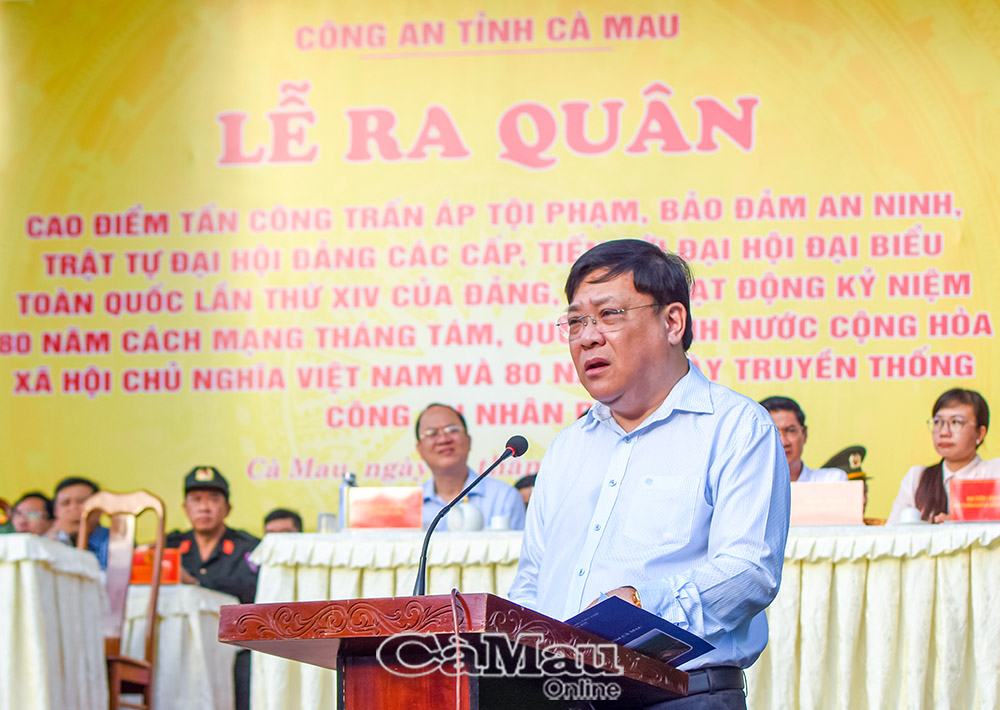 2/ Trong công tác đảm bảo an ninh trật tự, Chủ tịch UBND tỉnh đề nghị các lực lượng Công an địa phương tiếp tục phát huy tinh thần trách nhiệm, ý chí quyết tâm cao nhất.
