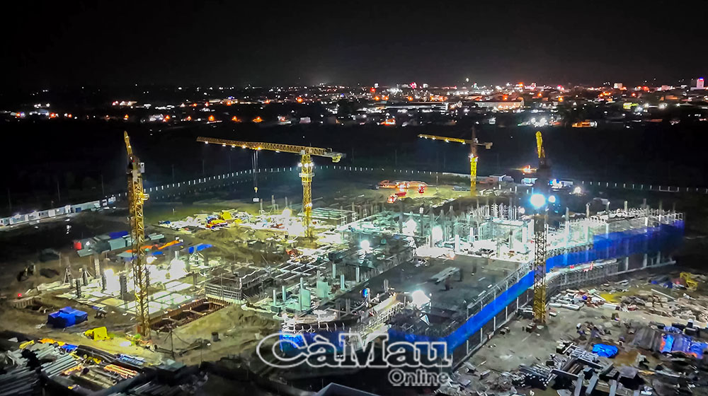 Dự án Bệnh viện Ða khoa 1.200 giường, công trình trọng điểm, bàn giao mặt bằng đạt 100%, đúng tiến độ.