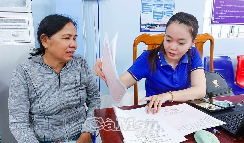 Hồ sơ được số hoá, tạo thuận lợi cho người dân khi có nhu cầu giải quyết thủ tục hành chính.