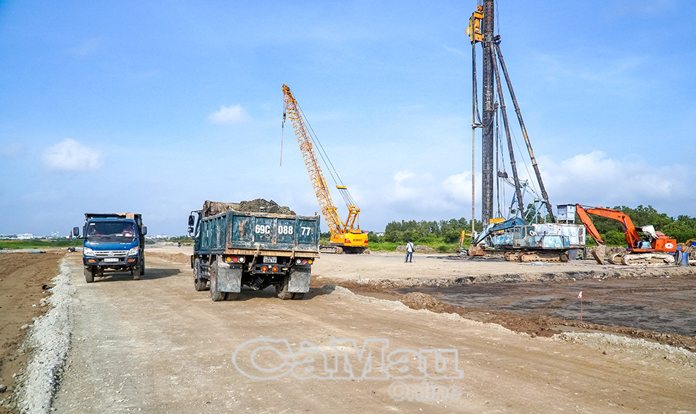 Dự án mở rộng, nâng cấp Cảng hàng không Cà Mau đang được đẩy nhanh tiến độ.