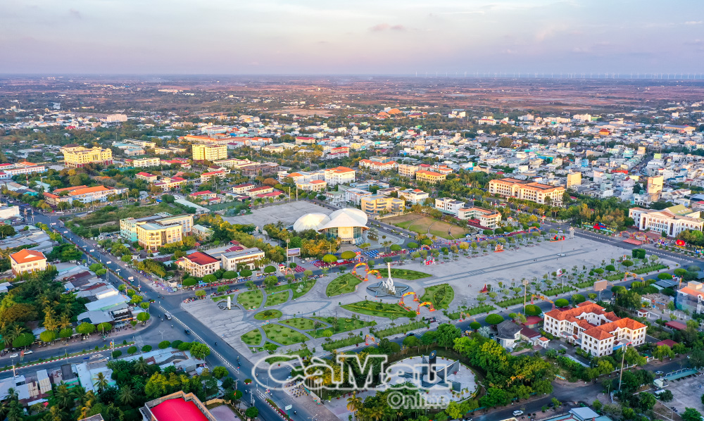 Diện mạo đô thị của phường Bạc Liêu ngày càng khang trang, hiện đại. Ảnh: H.T