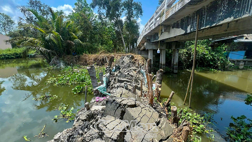 Các địa phương chủ động nạo vét kênh mương, khơi thông dòng chảy, gia cố bờ bao, chuẩn bị phương án đắp đập tạm khi hạn, mặn diễn biến phức tạp.