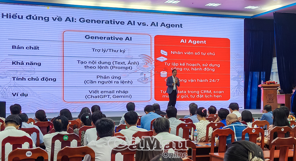 Cà Mau tổ chức nhiều hội thảo để doanh nghiệp trao đổi công nghệ và đồng thời cơ quan chức năng cũng lắng nghe được những mong muốn của doanh nghiệp trong đầu tư phát triển.