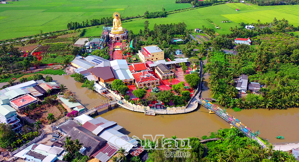 Chùa Giác Hoa (xã Châu Thới) là điểm du lịch hành hương nổi tiếng, thu hút đông du khách ngoài tỉnh.