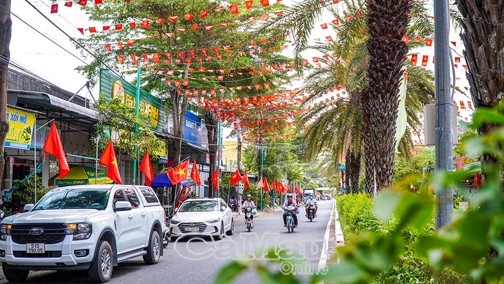 Thới Bình hiện nay với diện mạo khang trang, hiện đại.