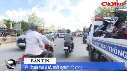 Va chạm với ô tô, một người tử vong