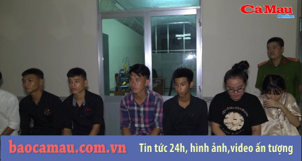 Cà Mau: Ngăn chặn nhóm thanh thiếu niên hỗn chiến trong đó có 2 nữ