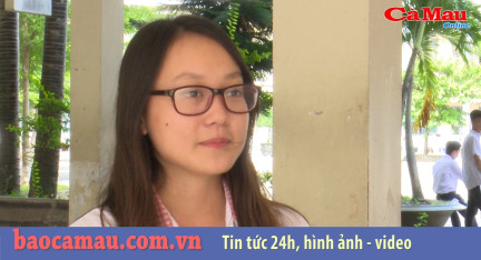 Cà Mau: Kết thúc môn thi đầu tiên, Cà Mau vắng 44 thí sinh