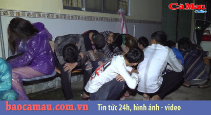 Tạm giữ nhiều thanh thiếu niên gây mất TTATGT