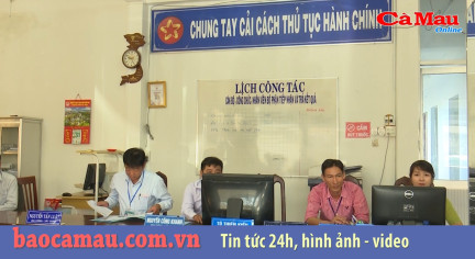 Bản tin Cải cách hành chính ngày 10 tháng 01 năm 2020