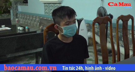 Cà Mau: 2h sáng mua chất cấm để sử dụng thì bị bắt ở phường 8, TP Cà Mau