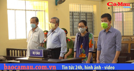 Cà Mau: Xét xử 04 bị cáo nguyên cán bộ Sở y tế Cà Mau chiếm đoạt số tiền hơn 8,9 tỷ đồng