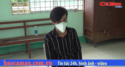 Cà Mau: Bắt đối tượng truy nã ở phường 9, TP Cà Mau