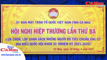 Bản tin báo Cà Mau điện tử, ngày 16 tháng 4 năm 2021