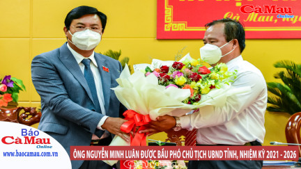 ÔNG NGUYỄN MINH LUÂN ĐƯỢC BẦU PHÓ CHỦ TỊCH UBND TỈNH, NHIỆM KỲ 2021 - 2026