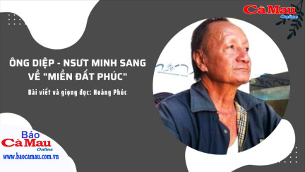 Ông Diệp - NSƯT Minh Sang về " Miền Đất Phúc"