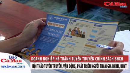 BHXH tỉnh Cà Mau: Doanh nghiệp né tránh tuyên truyền chính sách BHXH