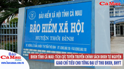 BHXH tỉnh Cà Mau: Tích cực tuyên truyền chính sách BHXH tự nguyện