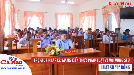 Trợ giúp pháp lý: Mang kiến thức pháp luật về với vùng sâu