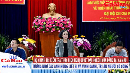 Bản tin báo Cà Mau điện tử, ngày 29 tháng 7 năm 2022