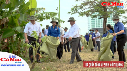 Ra quân tổng vệ sinh môi trường