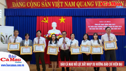 Báo Cà Mau nỗ lực bắt nhịp xu hướng báo chí hiện đại