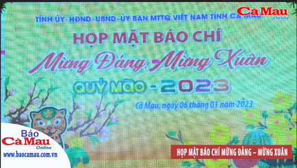 Họp mặt báo chí mừng Đảng – mừng Xuân