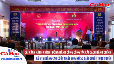 Đồng hành cùng công tác cải cách hành chính