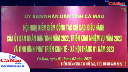 Kiểm điểm công tác chỉ đạo, điều hành năm 2022