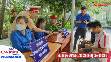 Nhân rộng vai trò các Tổ công nghệ số cộng đồng