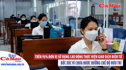 BHXH tỉnh Cà Mau: Trên 95% đơn vị sử dụng lao động thực hiện giao dịch điện tử