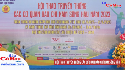 Hội thao Truyền thống các cơ quan Báo chí Nam Sông Hậu