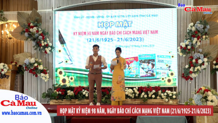 Họp mặt kỷ niệm 98 năm Ngày Báo chí Cách mạng Việt Nam (21/6/1925-21/6/2023)