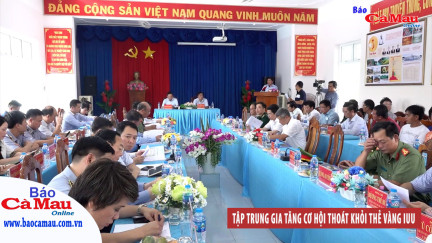 Tập trung gia tăng cơ hội thoát khỏi thẻ vàng IUU