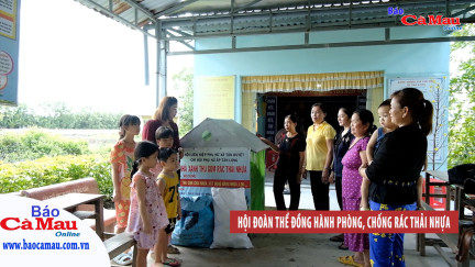 Hội đoàn thể đồng hành phòng, chống rác thải nhựa