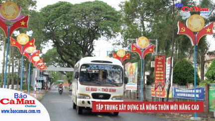 Tập trung xây dựng xã nông thôn mới nâng cao