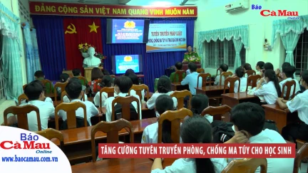 Tăng cường tuyên truyền phòng, chống ma túy cho học sinh