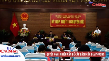 Quyết nghị nhiều vấn đề cấp bách của địa phương