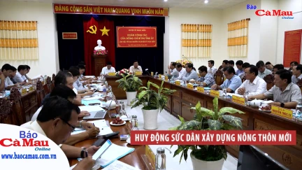 Huy động sức dân xây dựng nông thôn mới